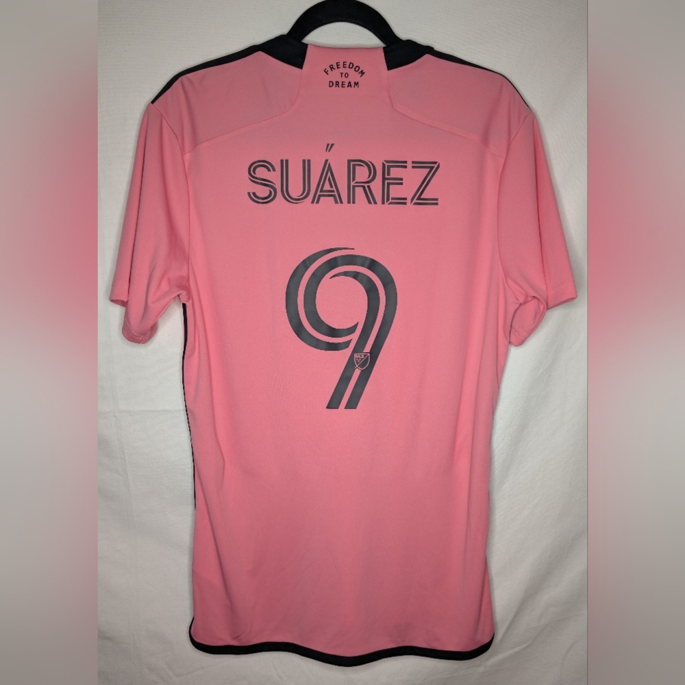 🔥 Inter Miami CF Luis Suárez #9 Jersey – Men’s Medium – 2023 Adidas Authentic - Picture 5 of 6